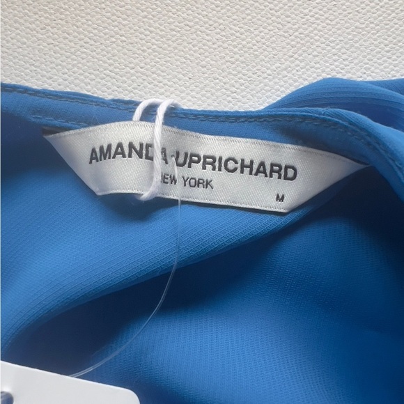 NWT Amanda Uprichard Blue Olympus Dress Size Medium MSRP $185 (E2) - Picture 5 of 7